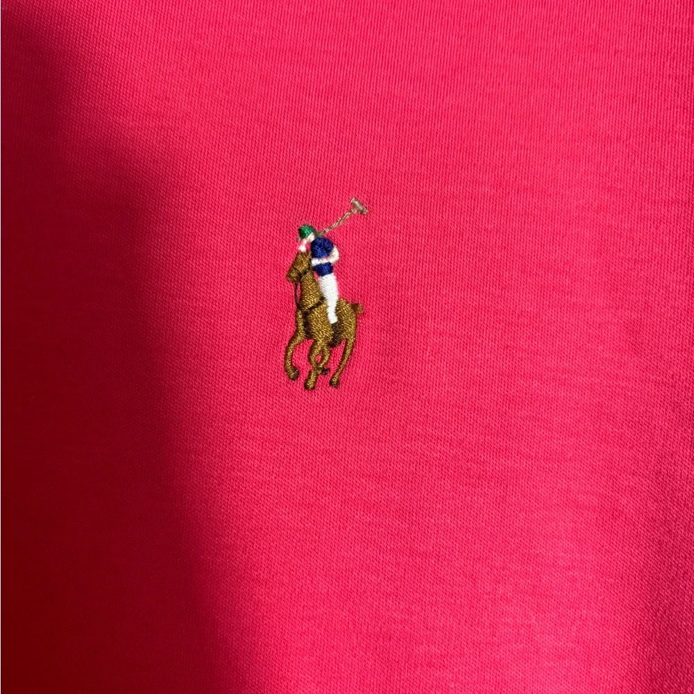 POLO Ralph Lauren Pima Soft‎ Touch Polo Size XL Coral Pink
